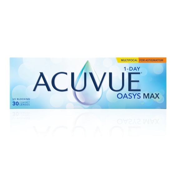 Acuvue Oasys Max 1-Day Multifocal for Astigmatism